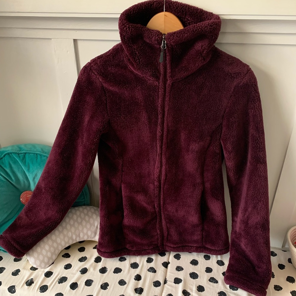 Ideology Zip Up Fleece/Sherpa Inside Sweater Jacket